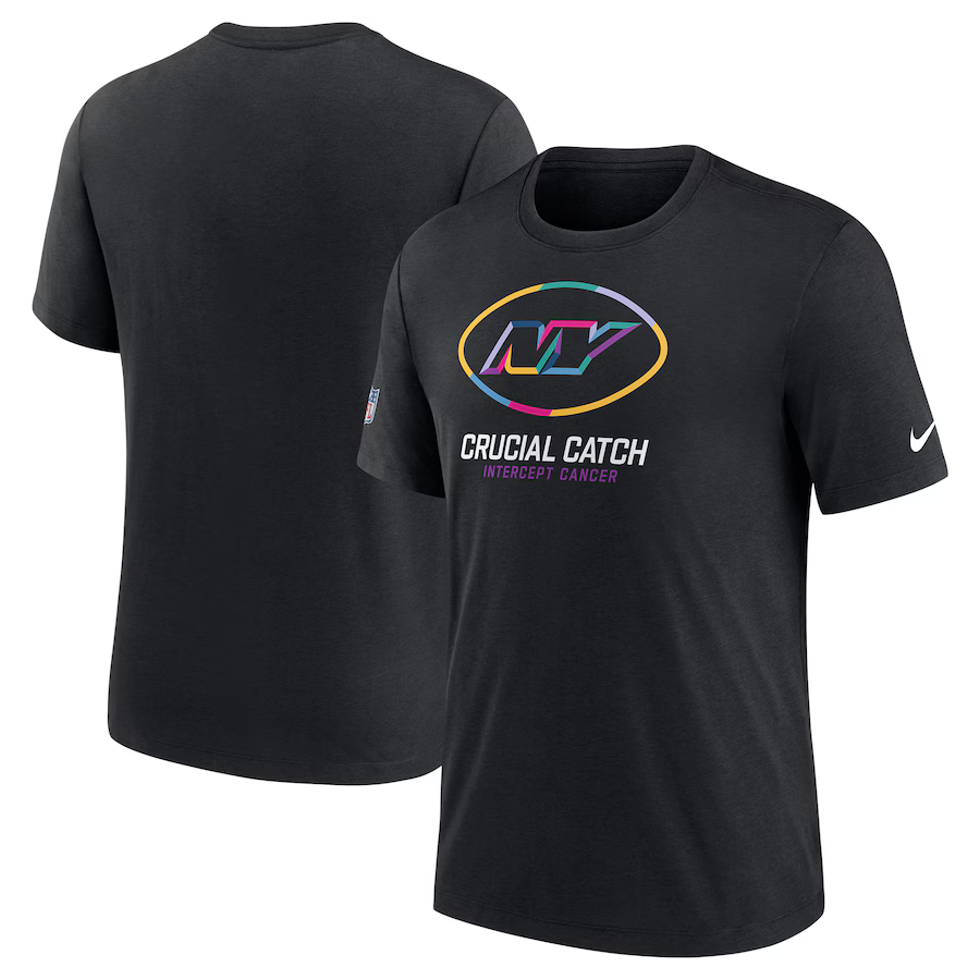 Men New York Giants 2024 Nike NFL black T shirts->nfl t-shirts->Sports Accessory